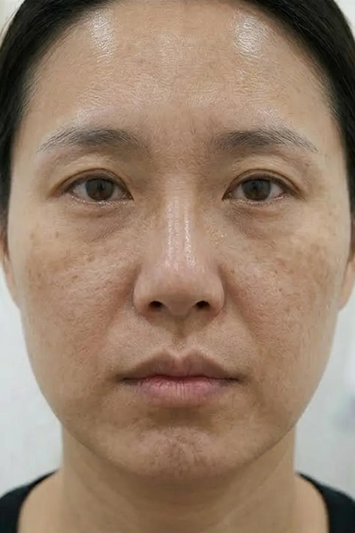 토닝 치료 시술 전